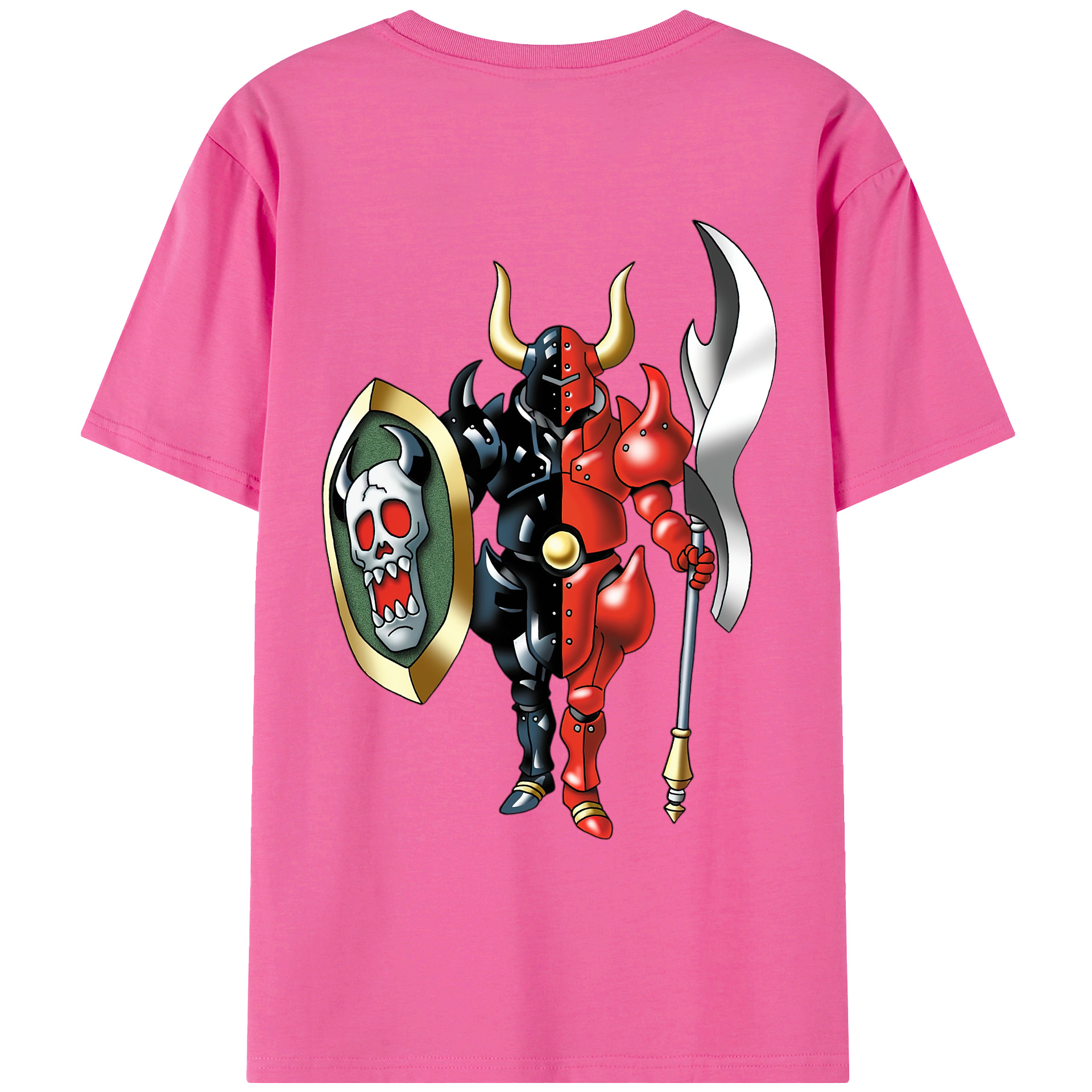 （画像用） ドラゴンクエスト Doragon Kuesuto Dragon Quest レディース半袖Tシャツ(バックプリント)